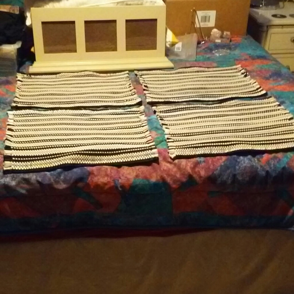 Striped Weave Place Mats